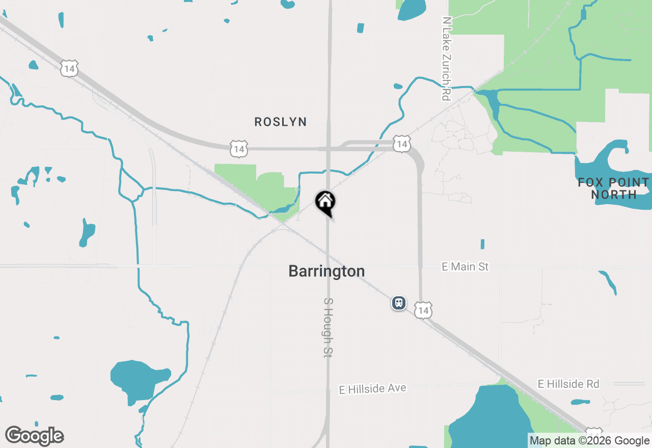 Map of 101 Liberty Street #302, Barrington, IL 60010