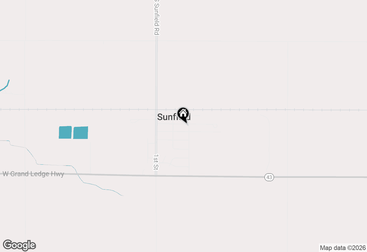 Map of 277 Washington Street, Sunfield, MI 48890