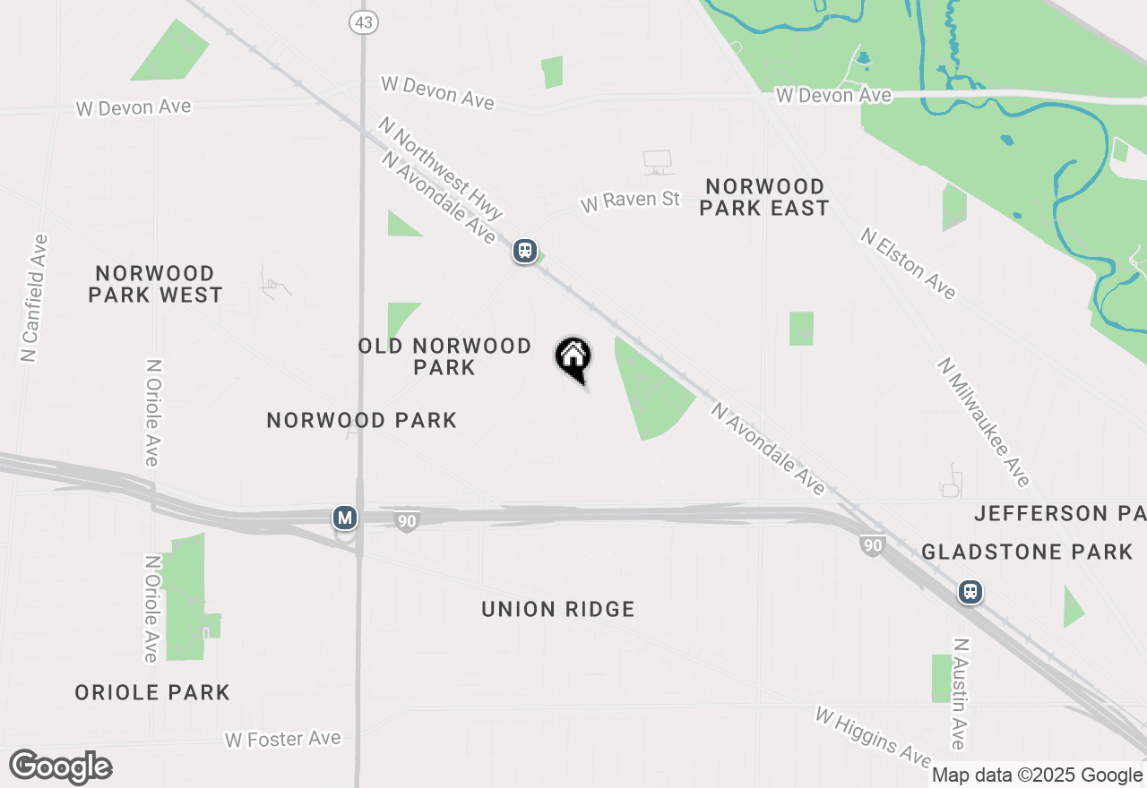 Map of 5806 N Newark Avenue, Chicago, IL 60631