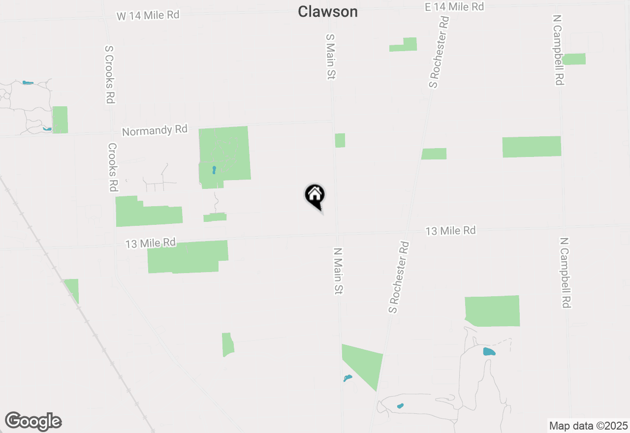 Map of 225 Mount Vernon Boulevard, Royal Oak, MI 48073