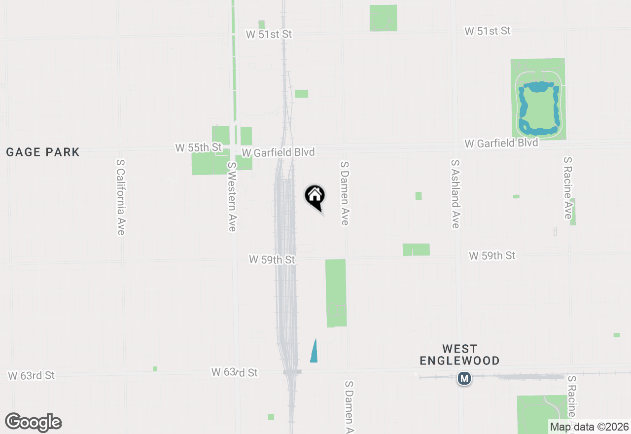 Map of 5730 S Hoyne Avenue, Chicago, IL 60636