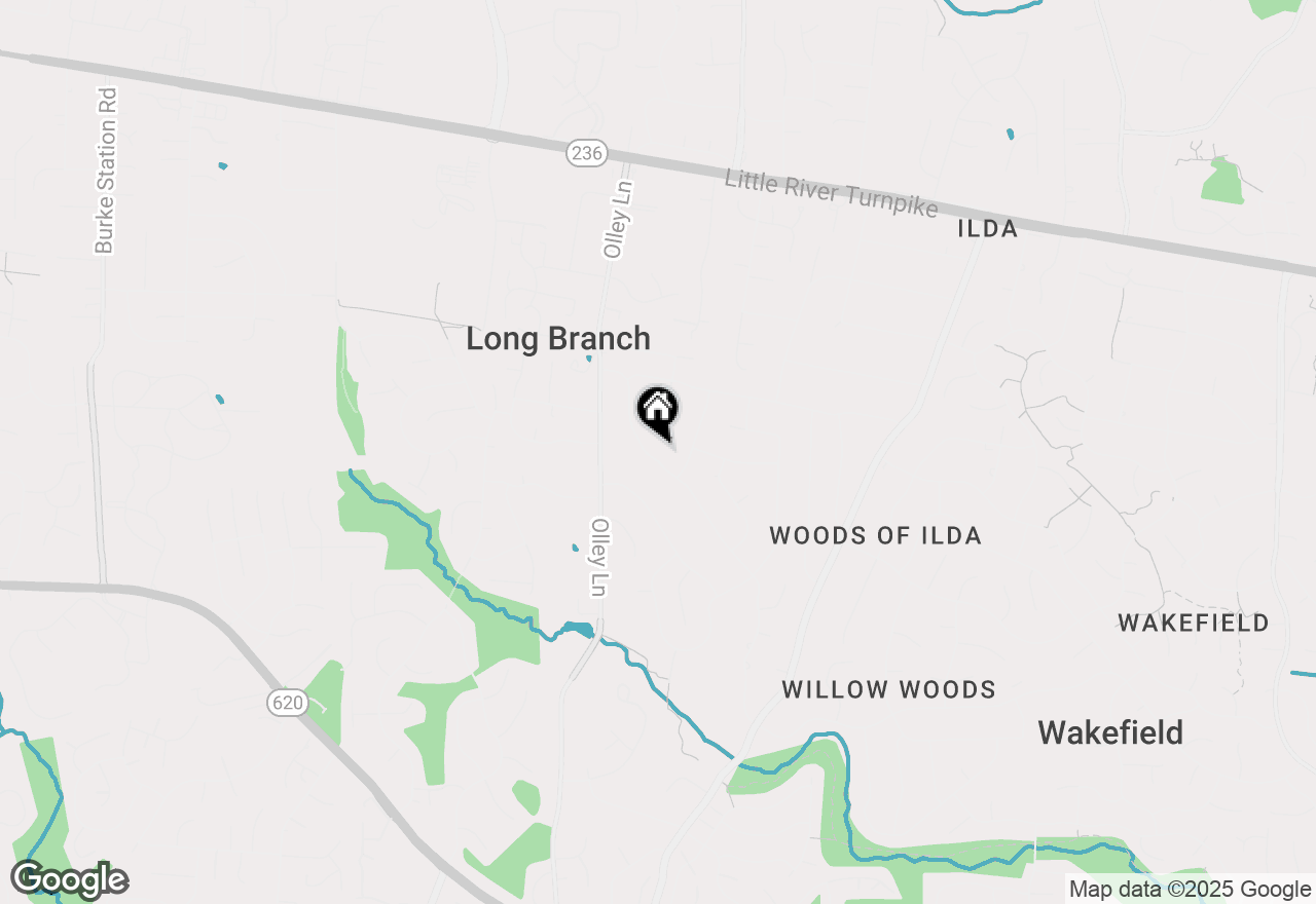 Map of 4301 Braeburn Drive, Fairfax, VA 22032