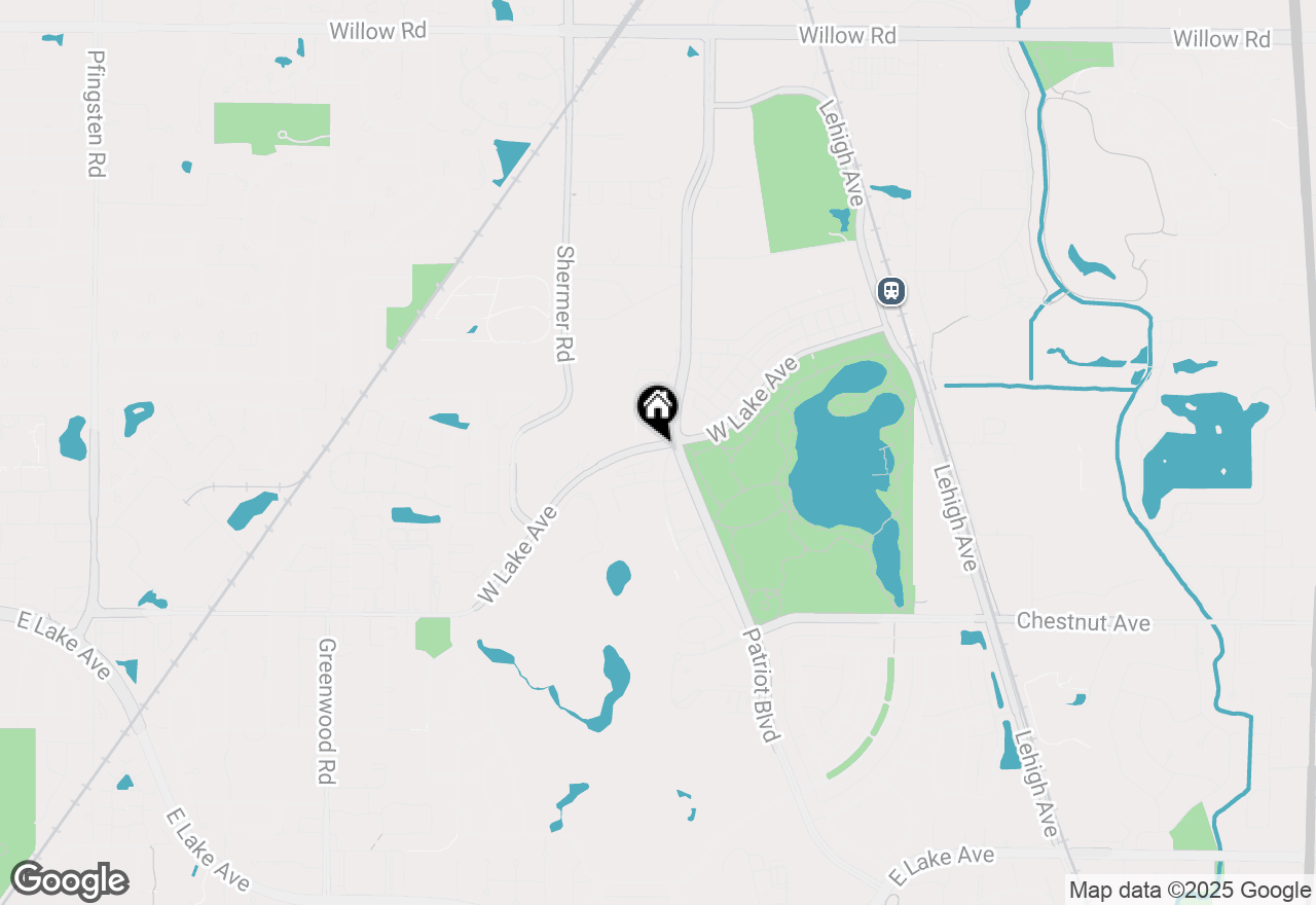 Map of 1813 Admiral Court, Glenview, IL 60026