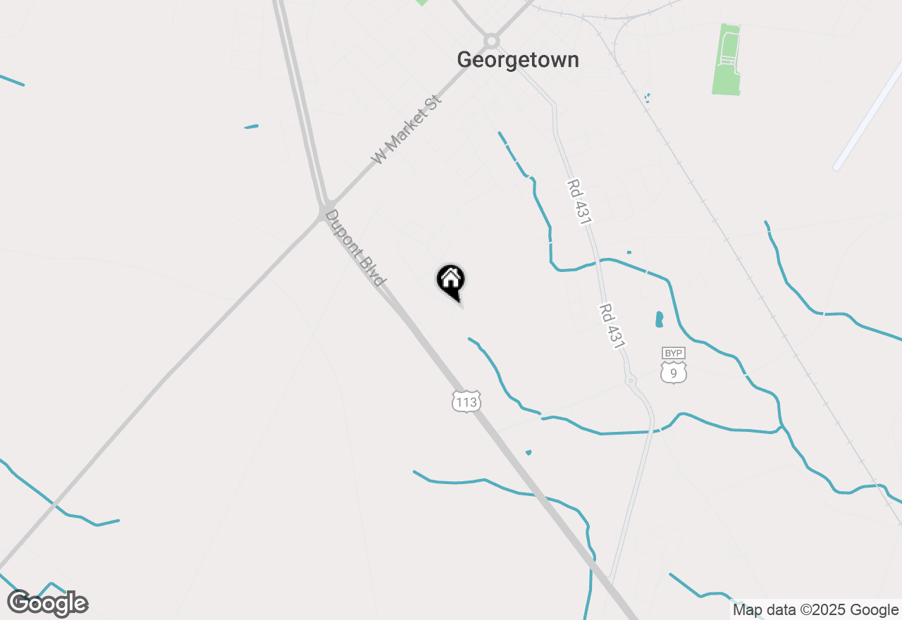 Map of 2 Castleberry Lane, Georgetown, DE 19947