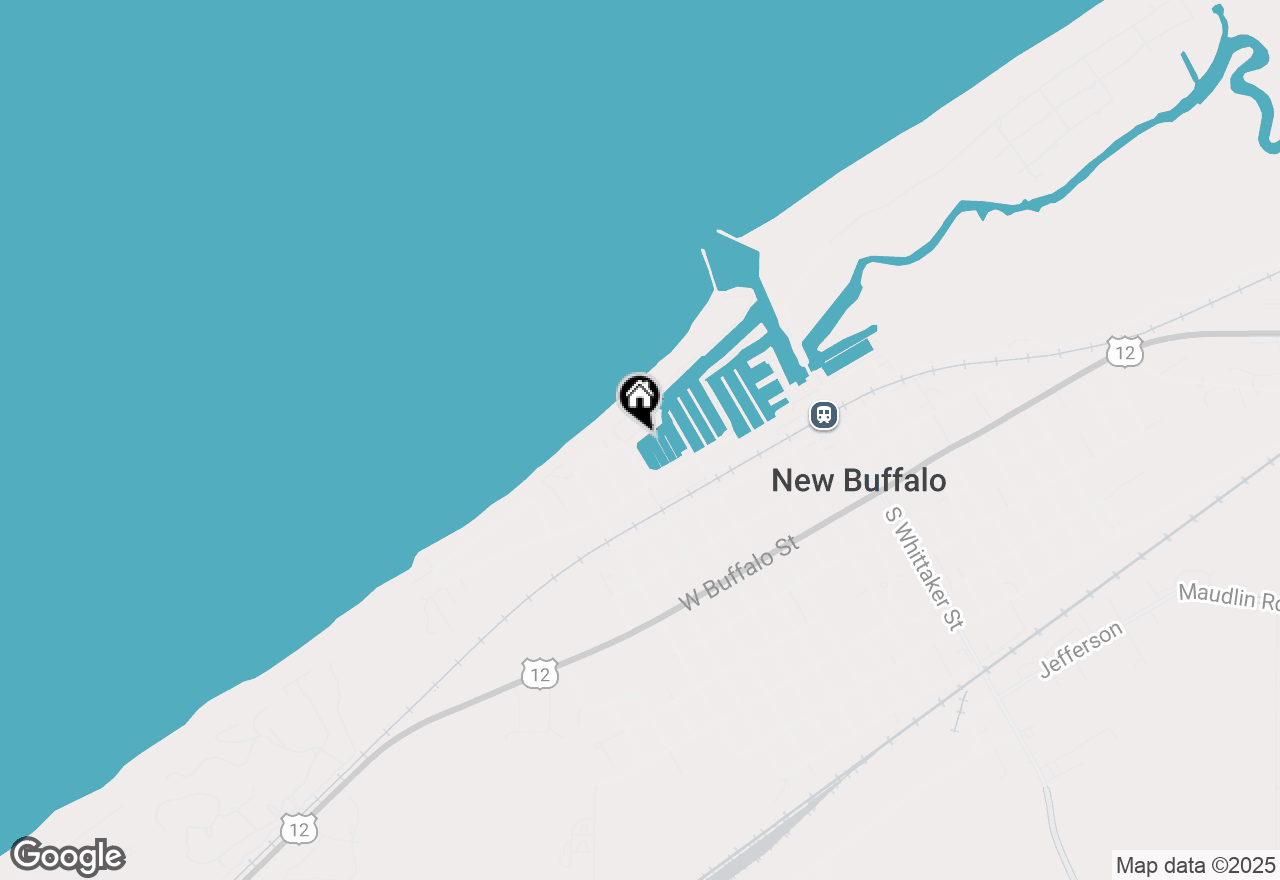 Map of 600 W Water Street #148, New Buffalo, MI 49117