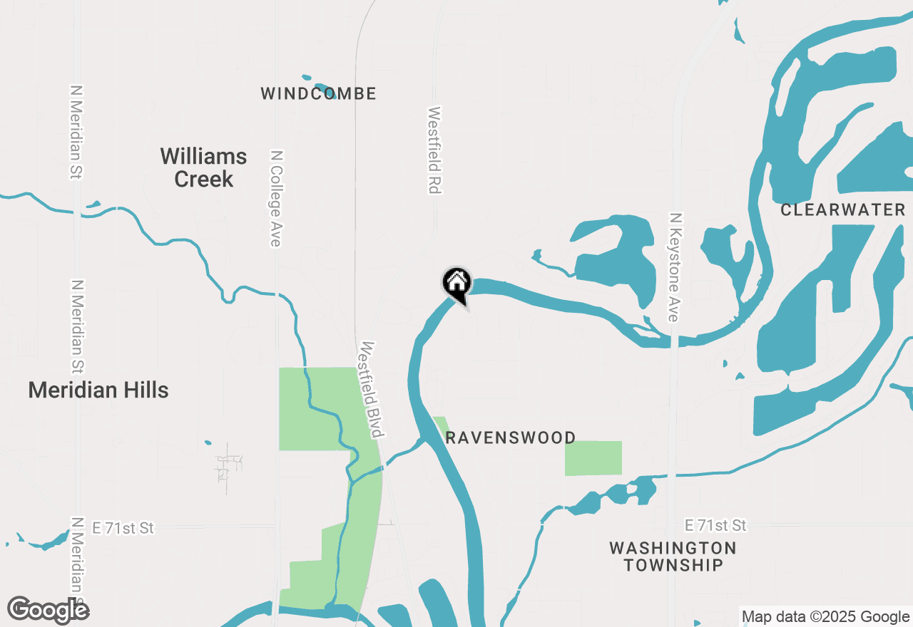 Map of 7543 Terrace Beach, Indianapolis, IN 46240