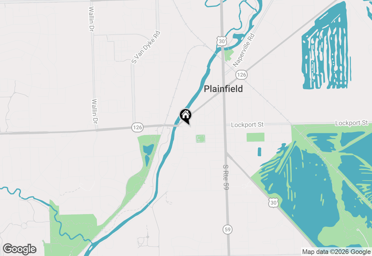 Map of 24215 W Lockport Street, Plainfield, IL 60544