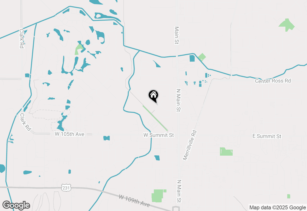 Map of 306 Maple Street, Crown Point, IN 46307