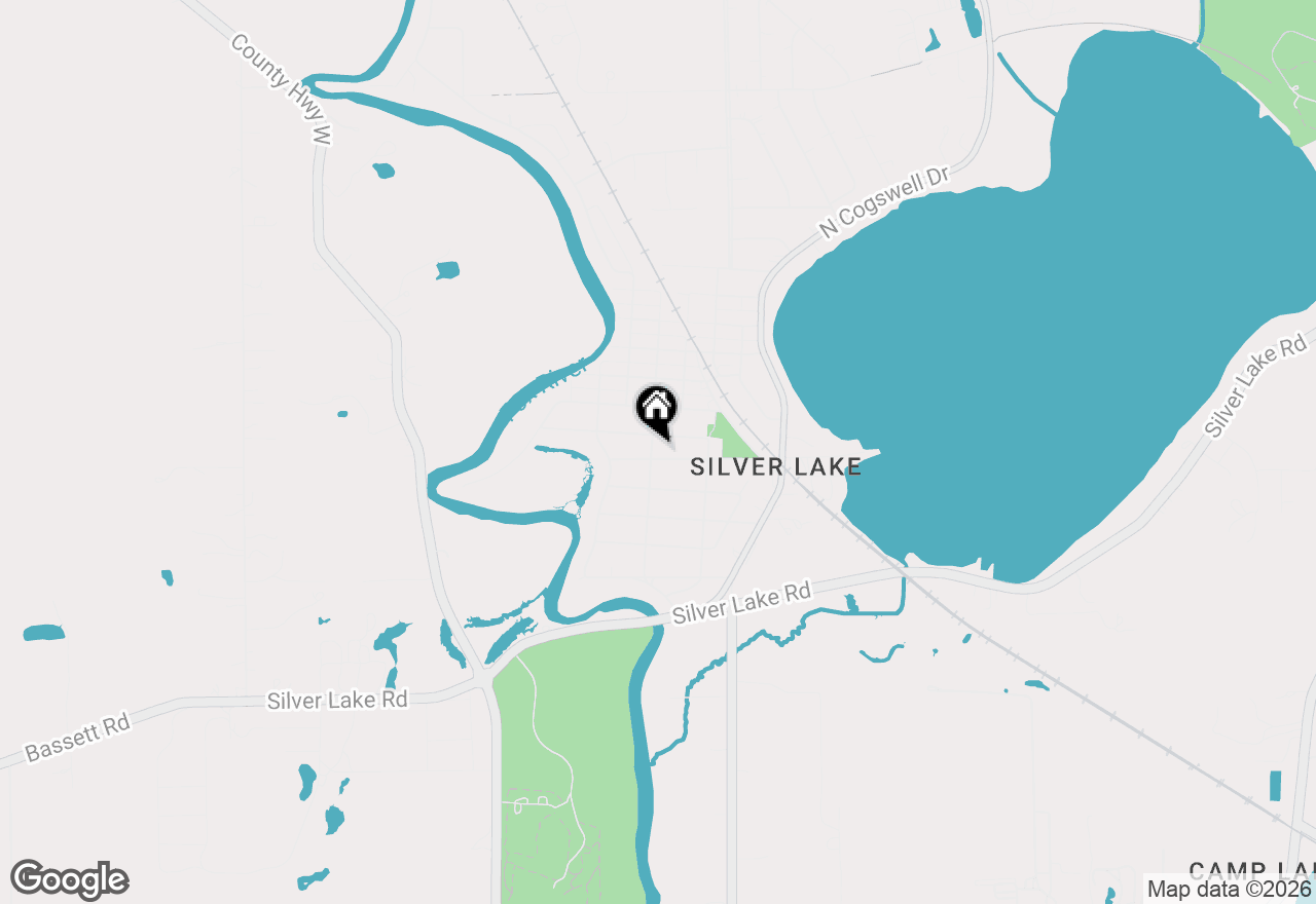 Map of 418 S 4th St, Silver Lake, WI 53170
