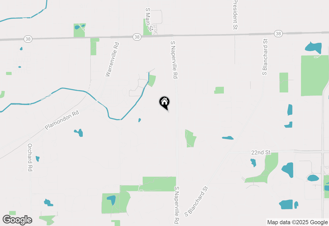 Map of 1508 Gamon Road, Wheaton, IL 60189