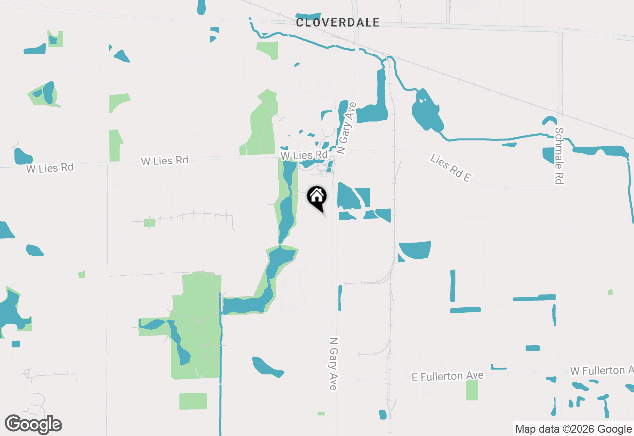 Map of 124 Klein Creek Court #124-E, Carol Stream, IL 60188