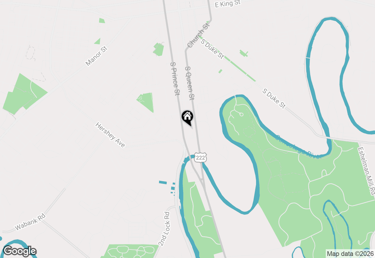 Map of 800 S Queen Street, Lancaster, PA 17603