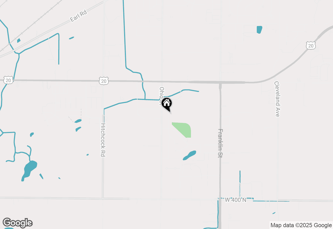Map of 133 Crestwood Drive, Michigan City, IN 46360