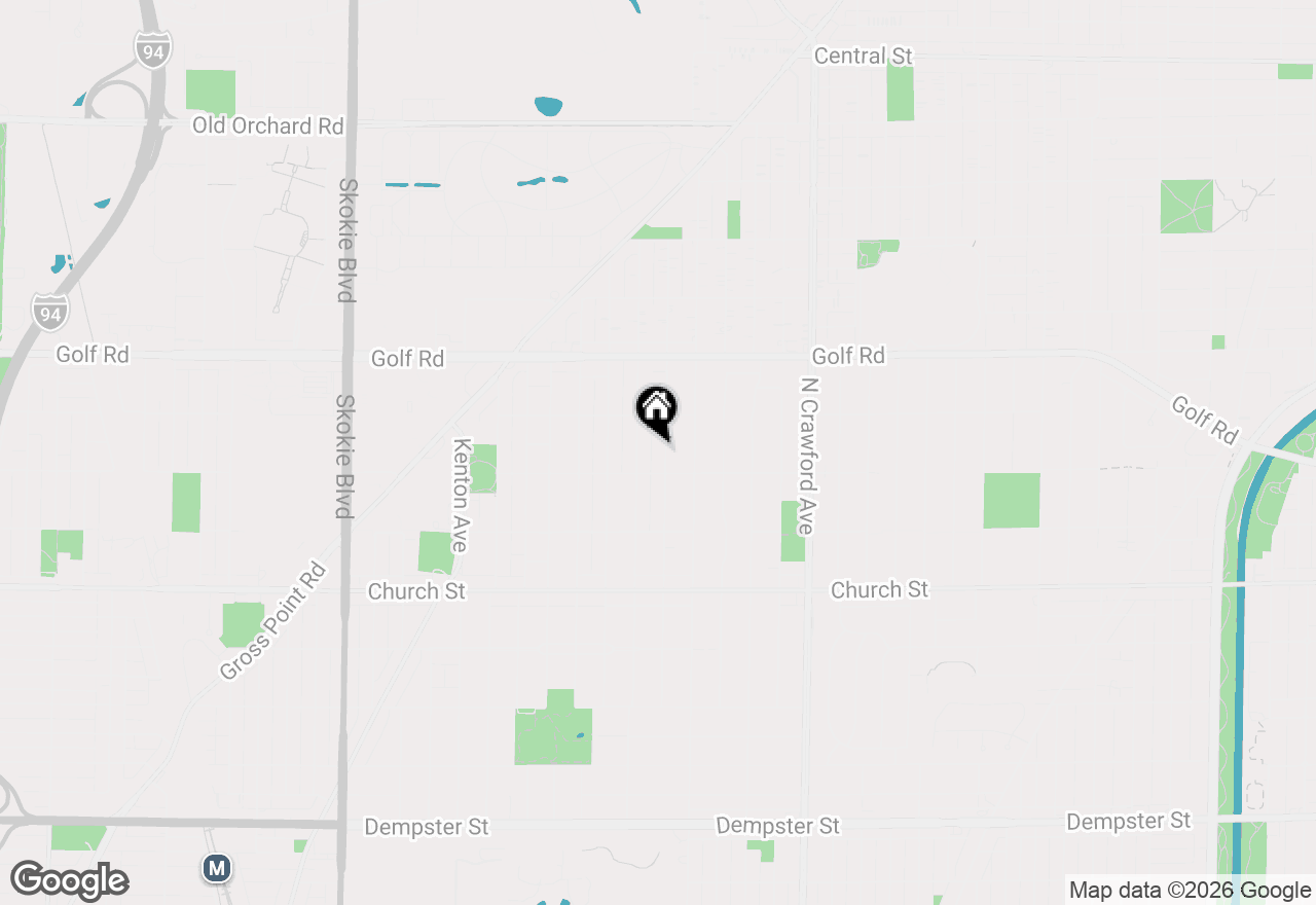 Map of 9424 Tripp Avenue, Skokie, IL 60076