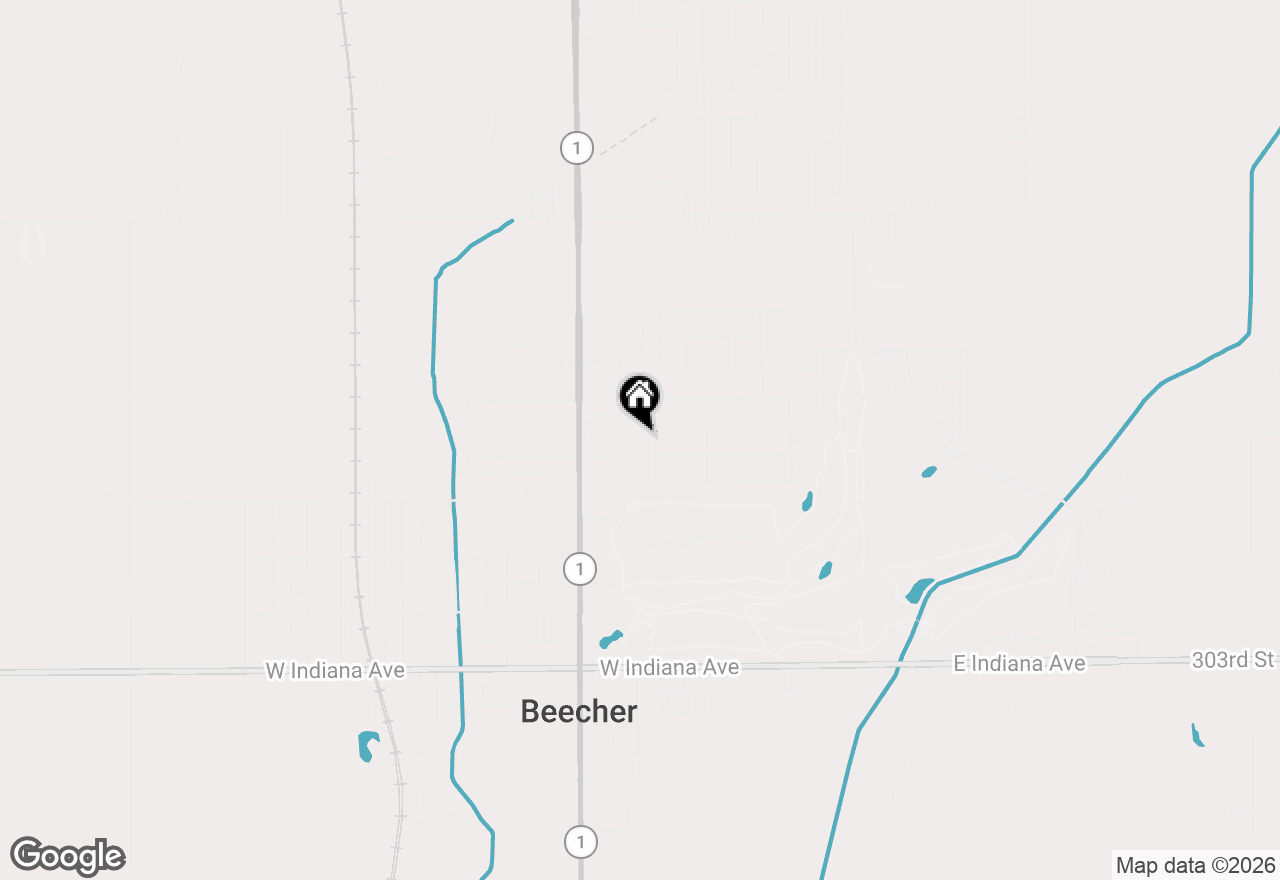Map of 902 Lange Avenue, Beecher, IL 60401