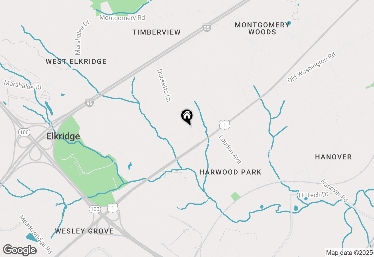 Map of 6950 Ducketts Lane #42-5, Elkridge, MD 21075