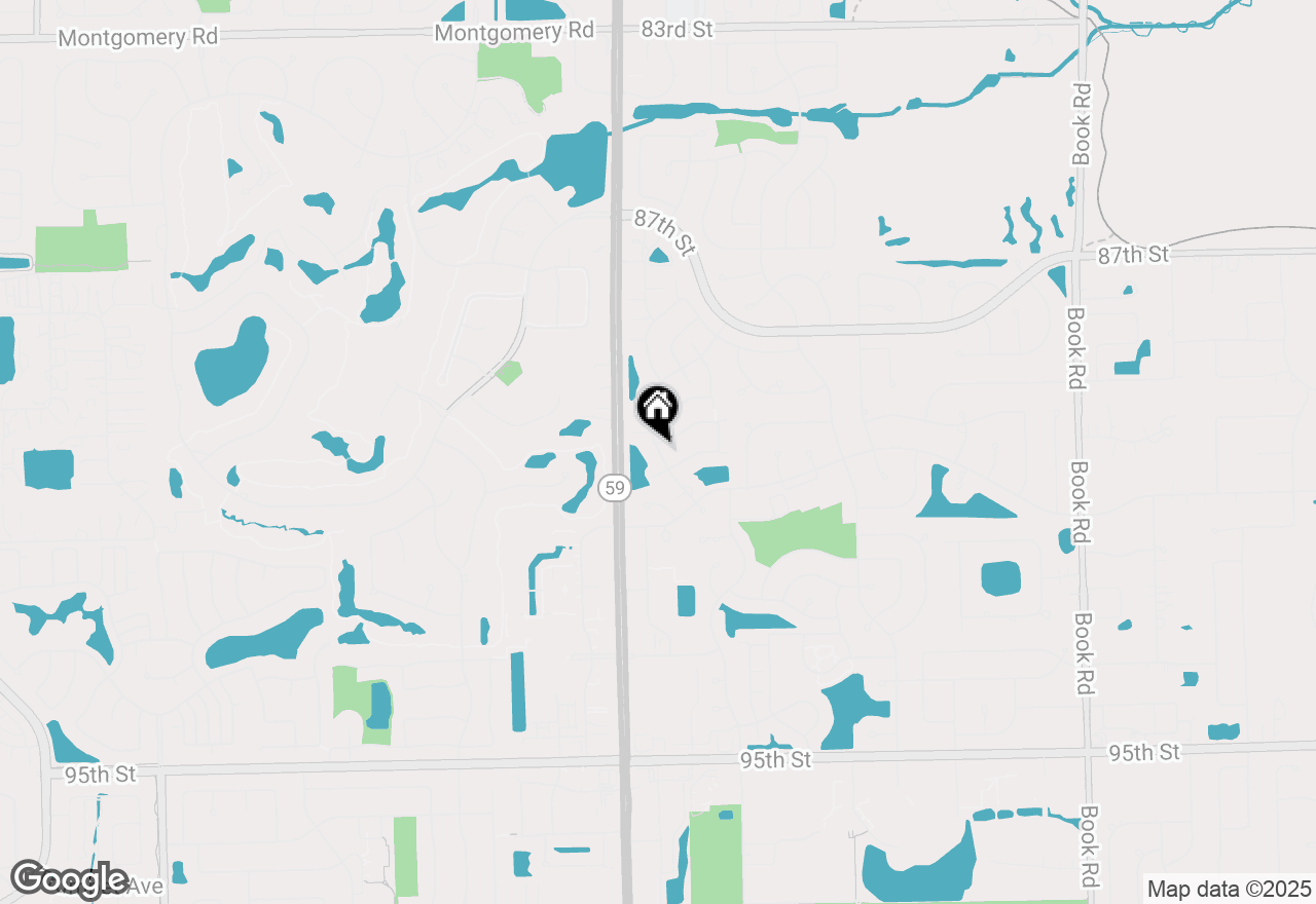 Map of 2459 Sheehan Drive #201, Naperville, IL 60564