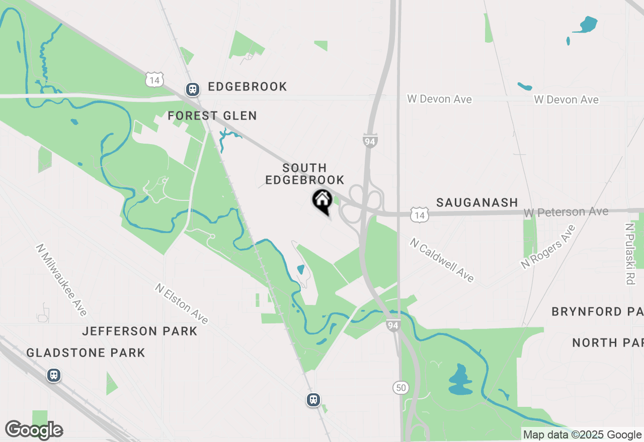 Map of 5940 N Louise Avenue, Chicago, IL 60646