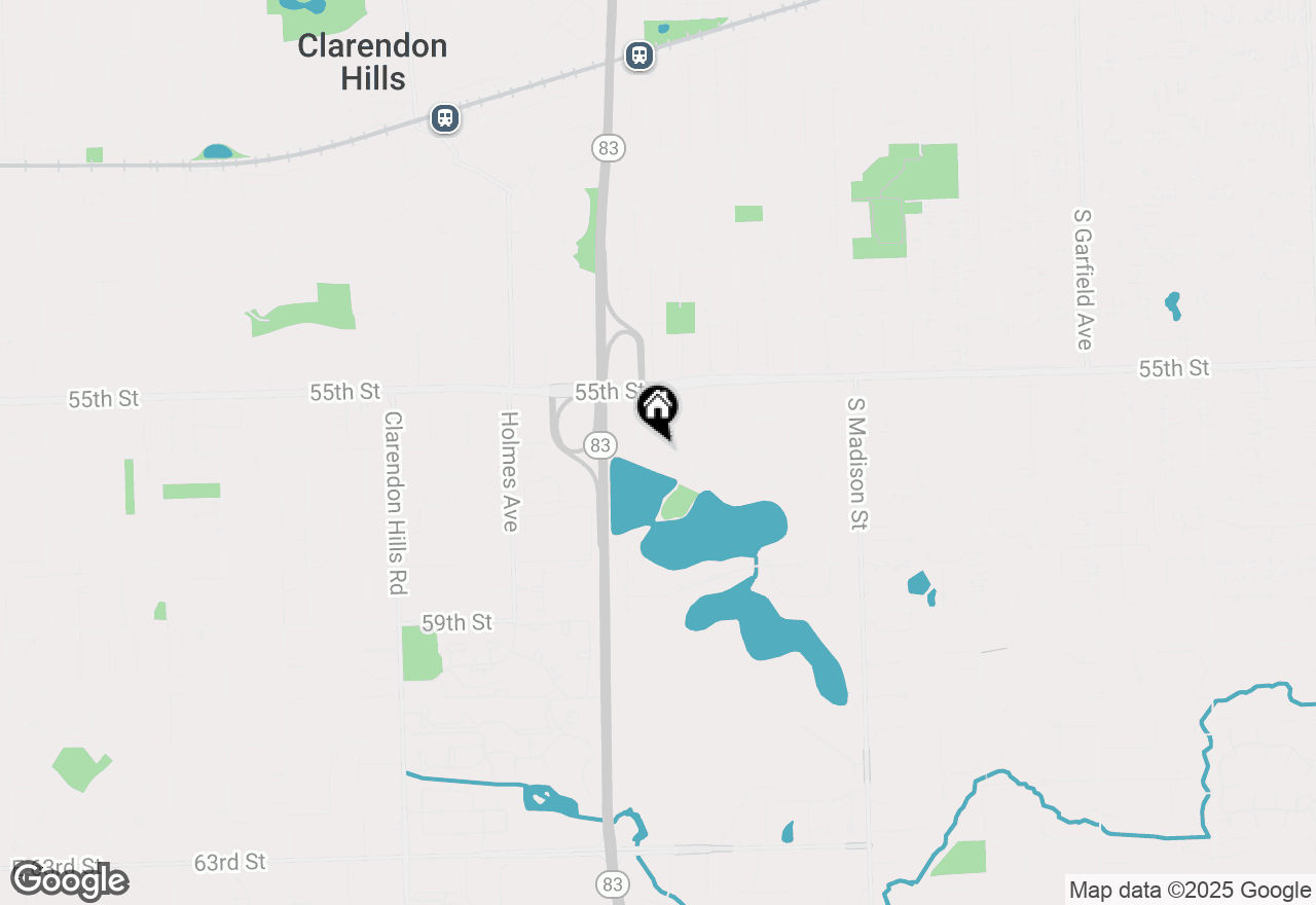 Map of 815 W 56th Street, Hinsdale, IL 60521