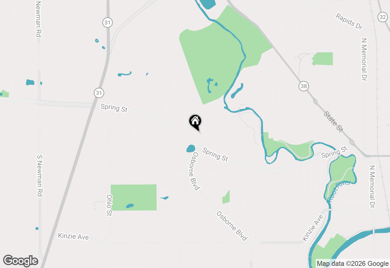 Map of 3731 St Andrews Blvd, Racine, WI 53405