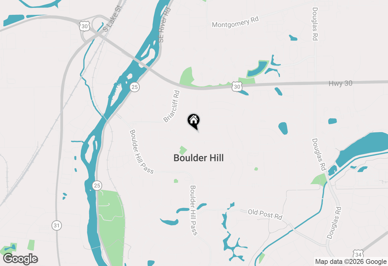 Map of 16 Spring Garden Drive, Montgomery, IL 60538