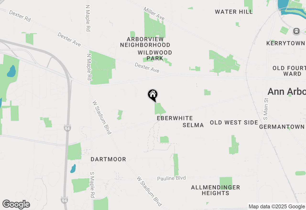 Map of 1731 Fair Street, Ann Arbor, MI 48103