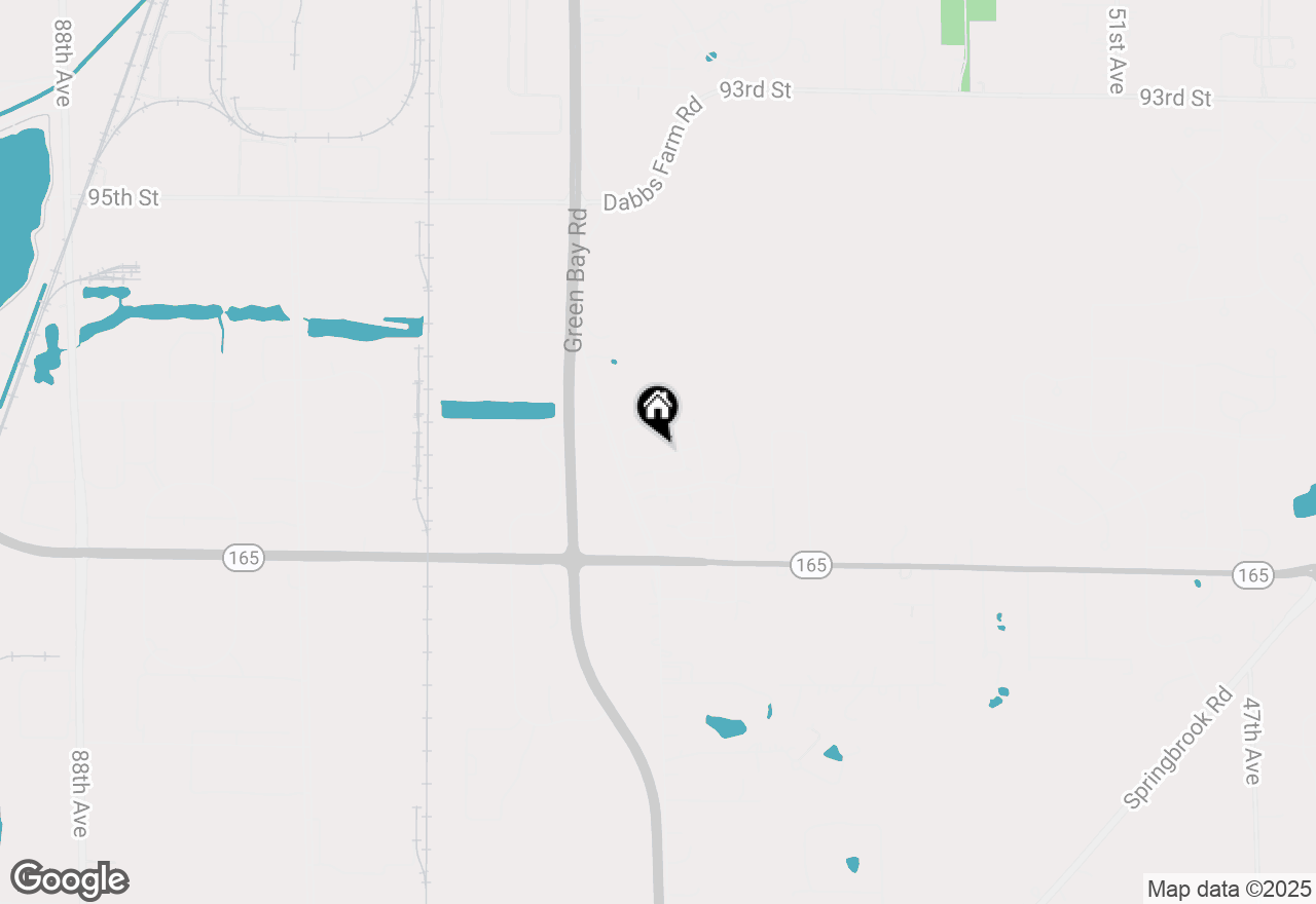 Map of 6865 99th Pl #AA, Pleasant Prairie, WI 53158