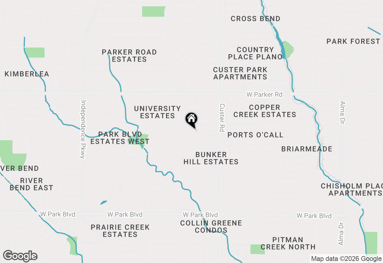 Map of 2224 Parkhaven Drive, Plano, TX 75075