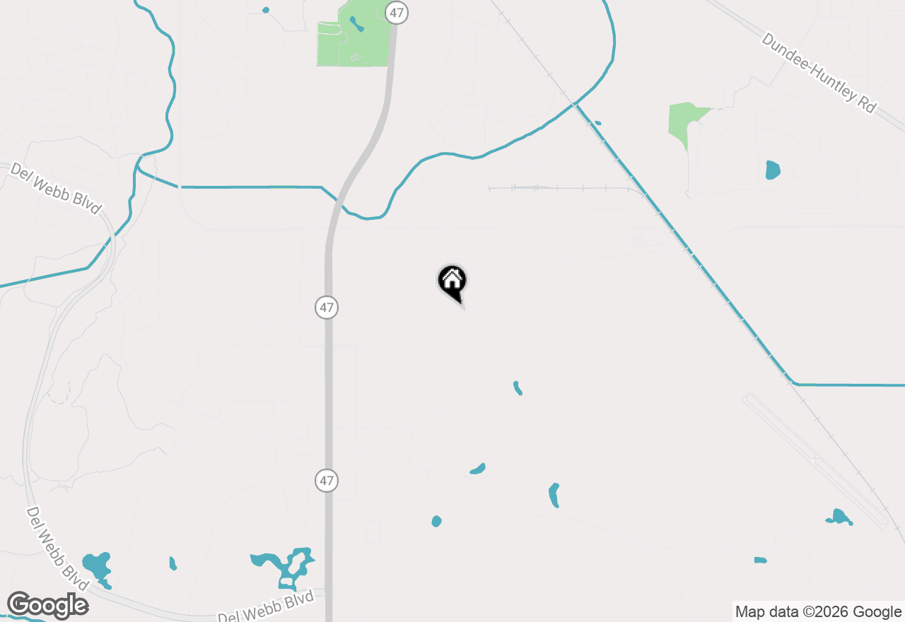 Map of 11645 Denham Way, Huntley, IL 60142