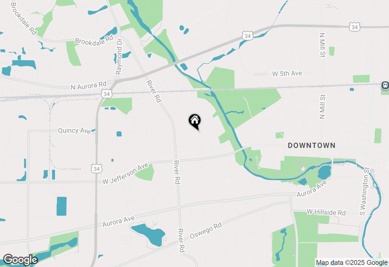 Map of 1208 Sunnybrook Drive, Naperville, IL 60540