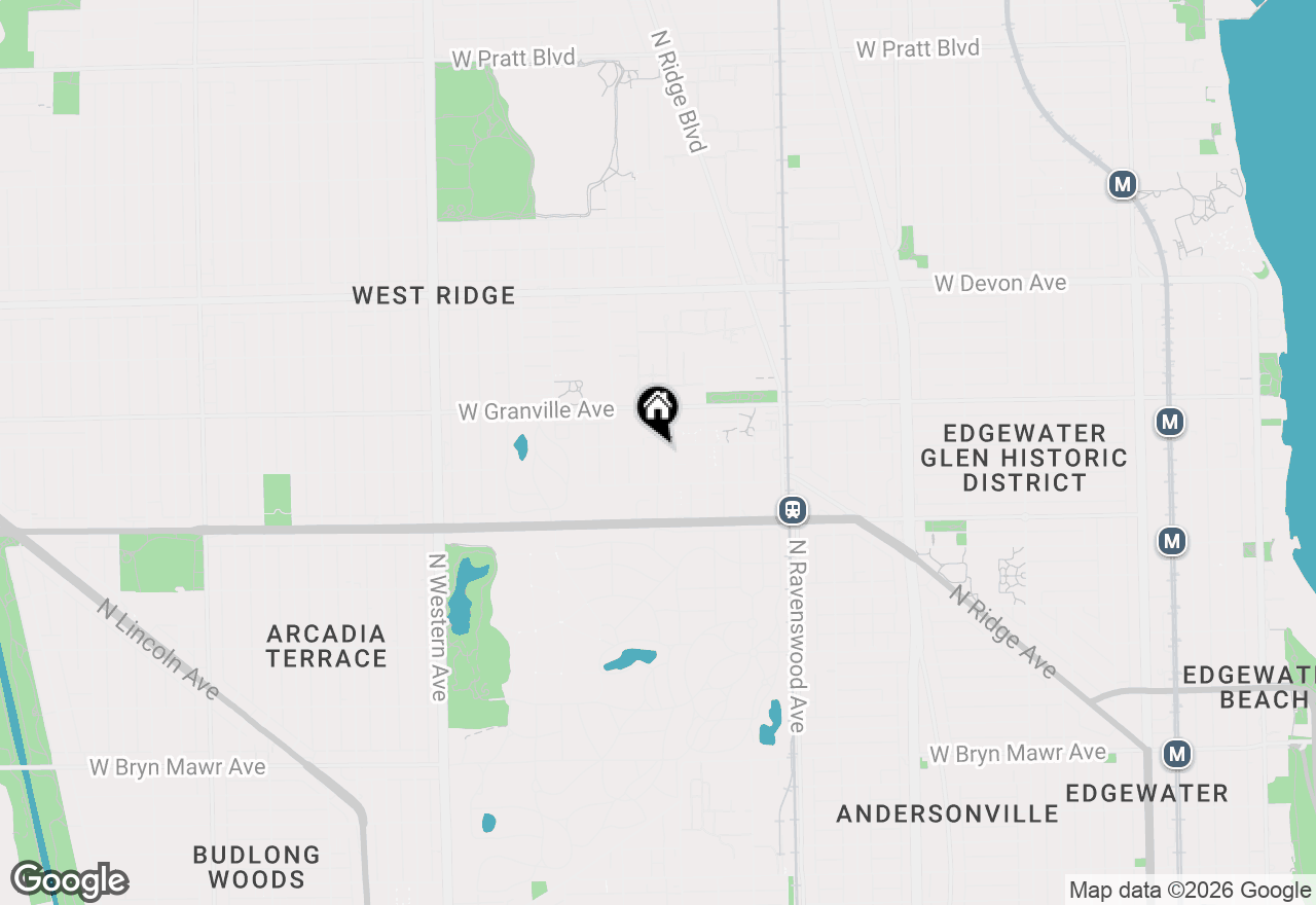 Map of 6141 N Seeley Avenue #1D, Chicago, IL 60659