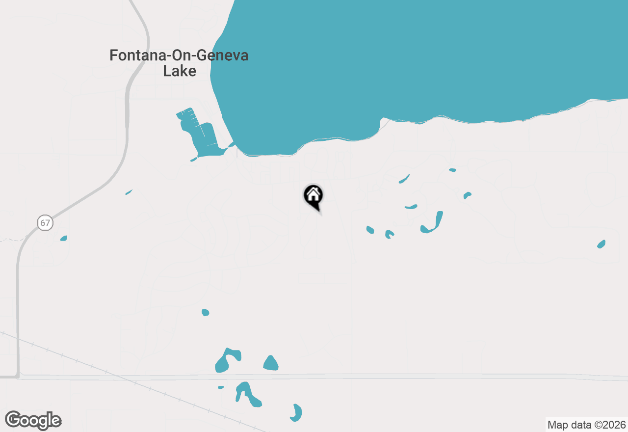 Map of 770 Odsila Way, Fontana, WI 53125