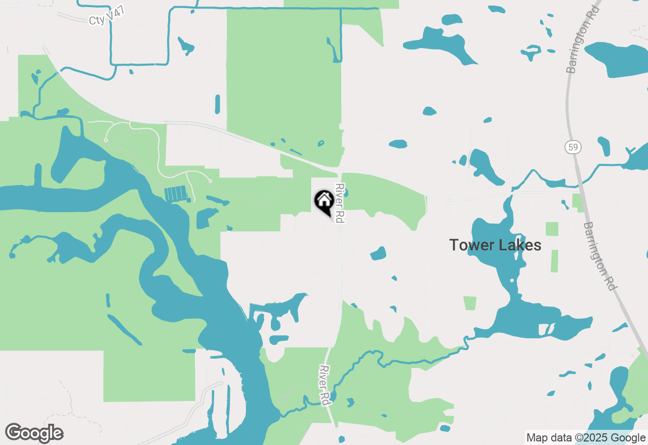 Map of 184 A River Road, Lake Barrington, IL 60010