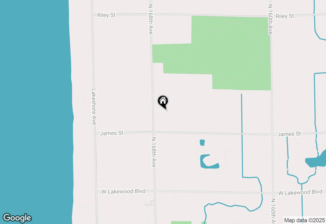 Map of 16743 Ashley Lane, Holland, MI 49424