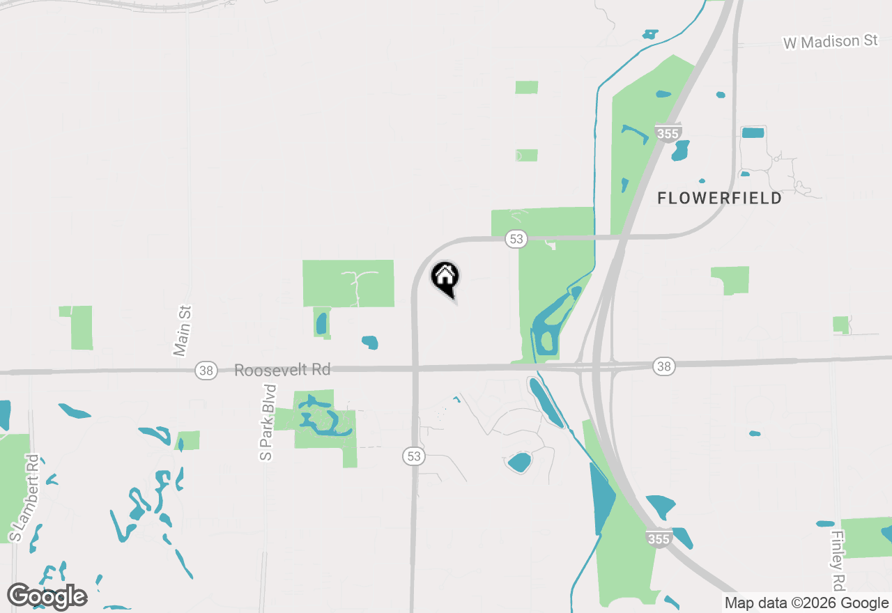 Map of 60 Tanglewood Drive #60, Glen Ellyn, IL 60137