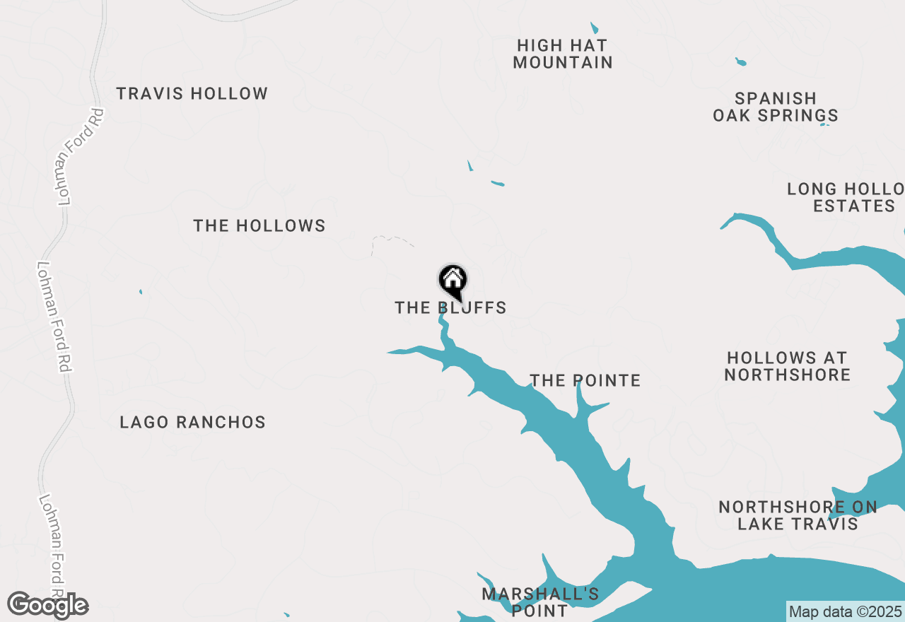 Map of 18845 Hidden Ridge Pl, Jonestown, TX 78645
