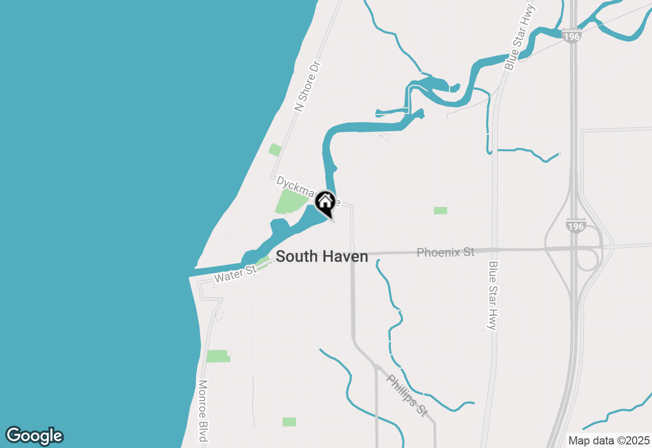 Map of 545 Williams Street #03, South Haven, MI 49090