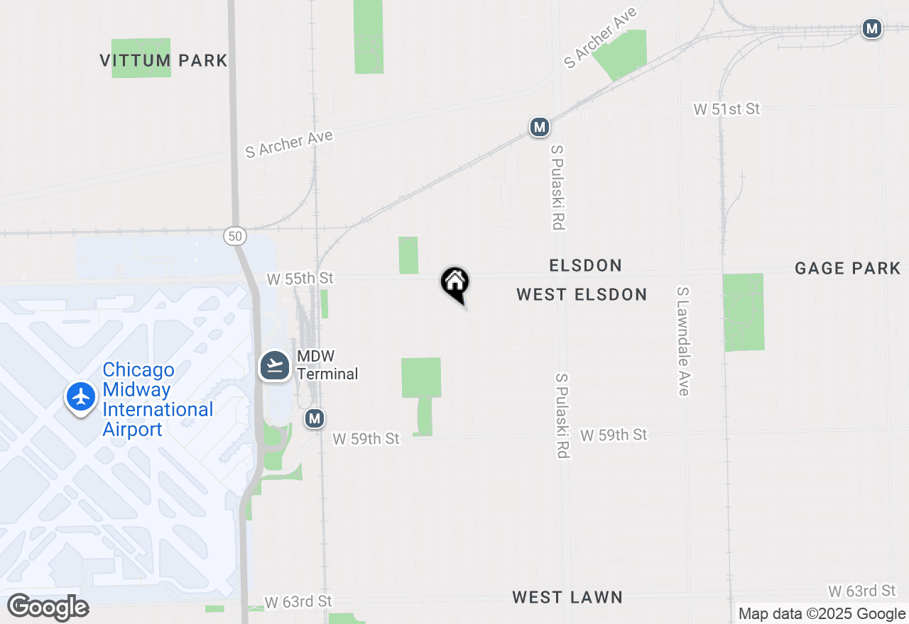 Map of 5556 S Tripp Avenue, Chicago, IL 60629