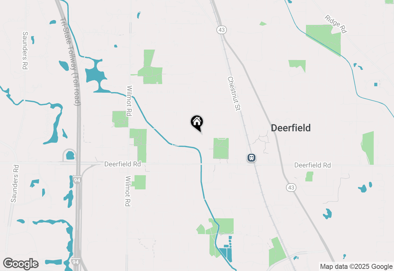 Map of 934 Wayne Avenue, Deerfield, IL 60015