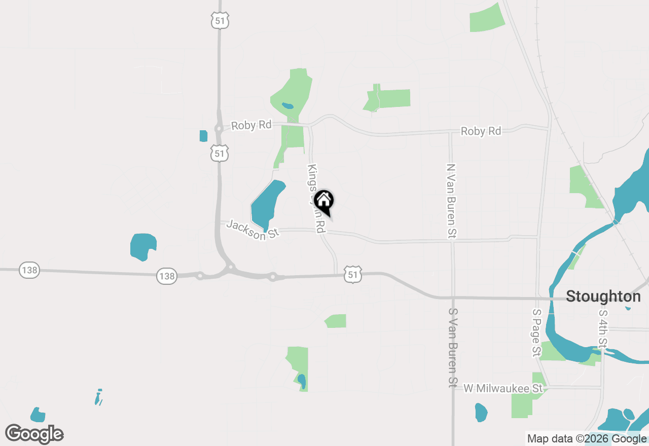 Map of 409 Kings Lynn Road, Stoughton, WI 53589