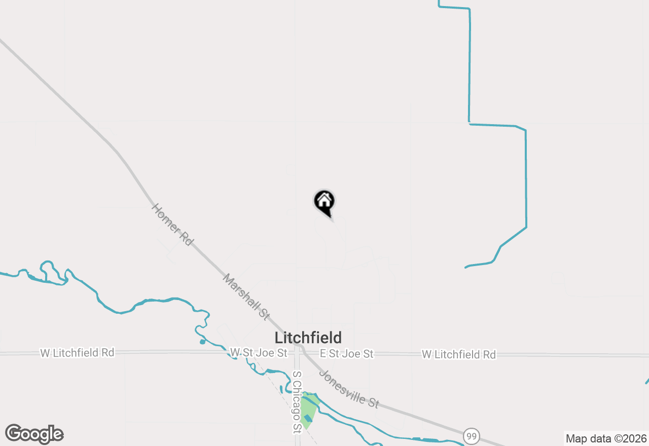 Map of 225 W Birch Street, Litchfield, MI 49252