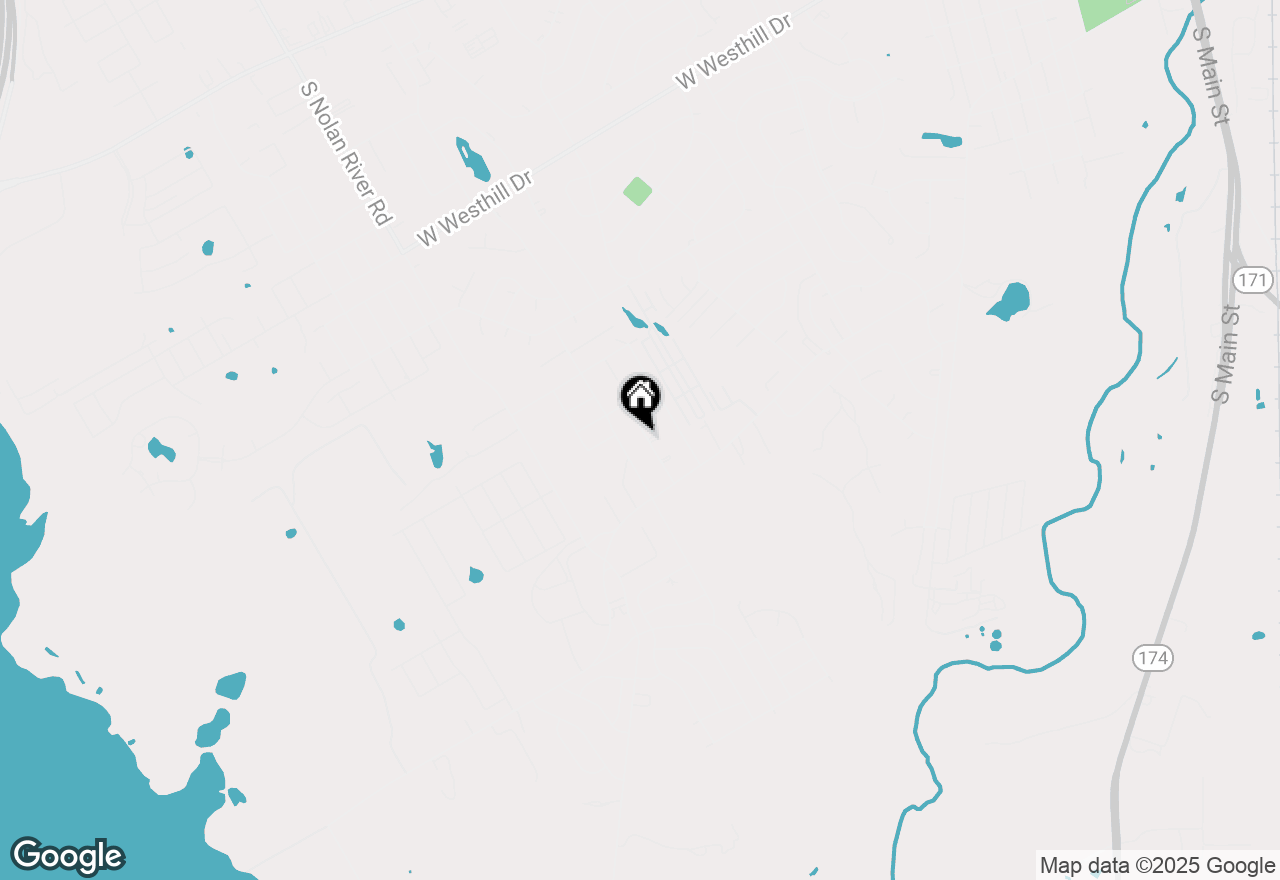 Map of 1206 Lindsey Lane, Cleburne, TX 76033