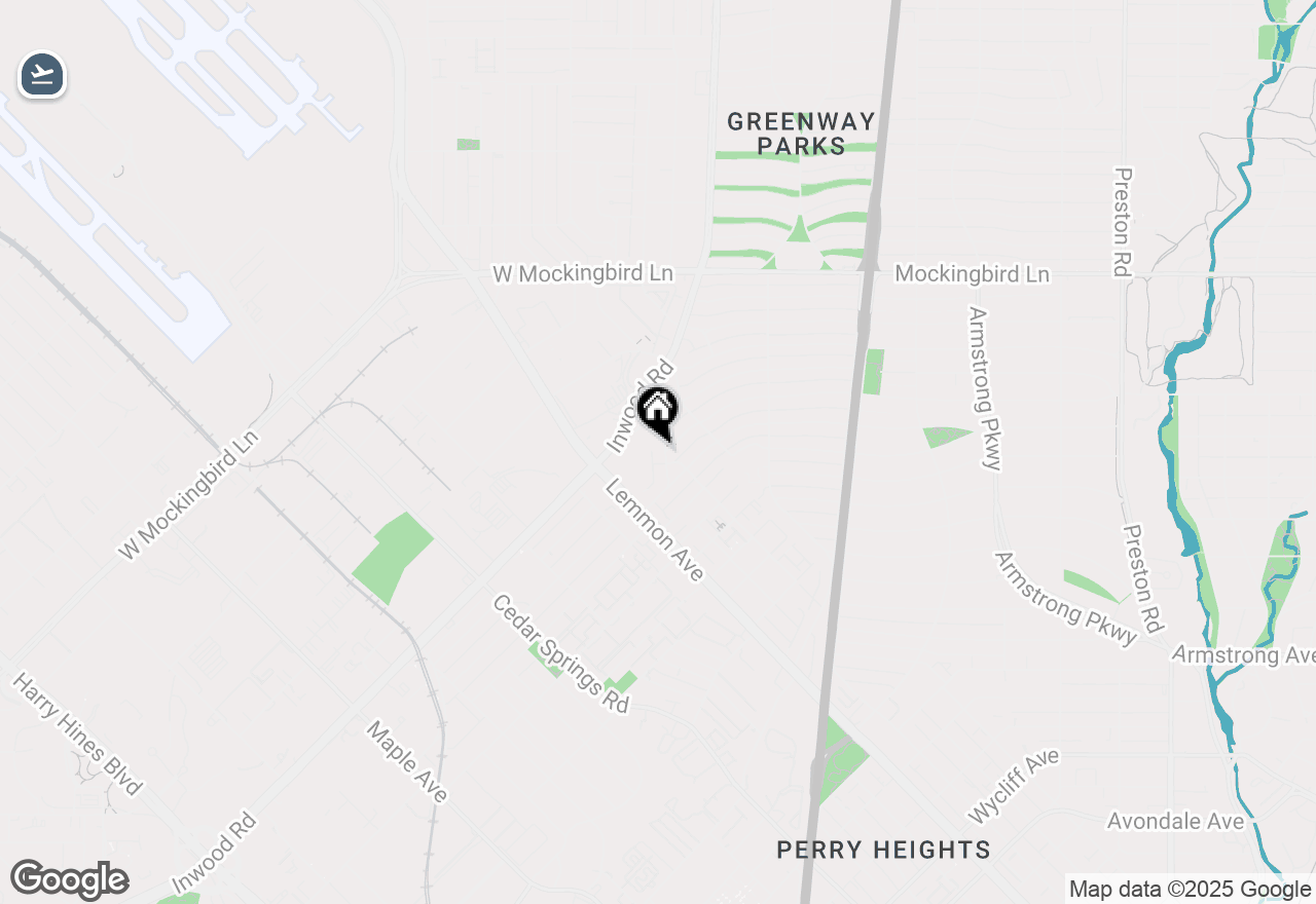 Map of 5609 La Foy Boulevard, Dallas, TX 75209