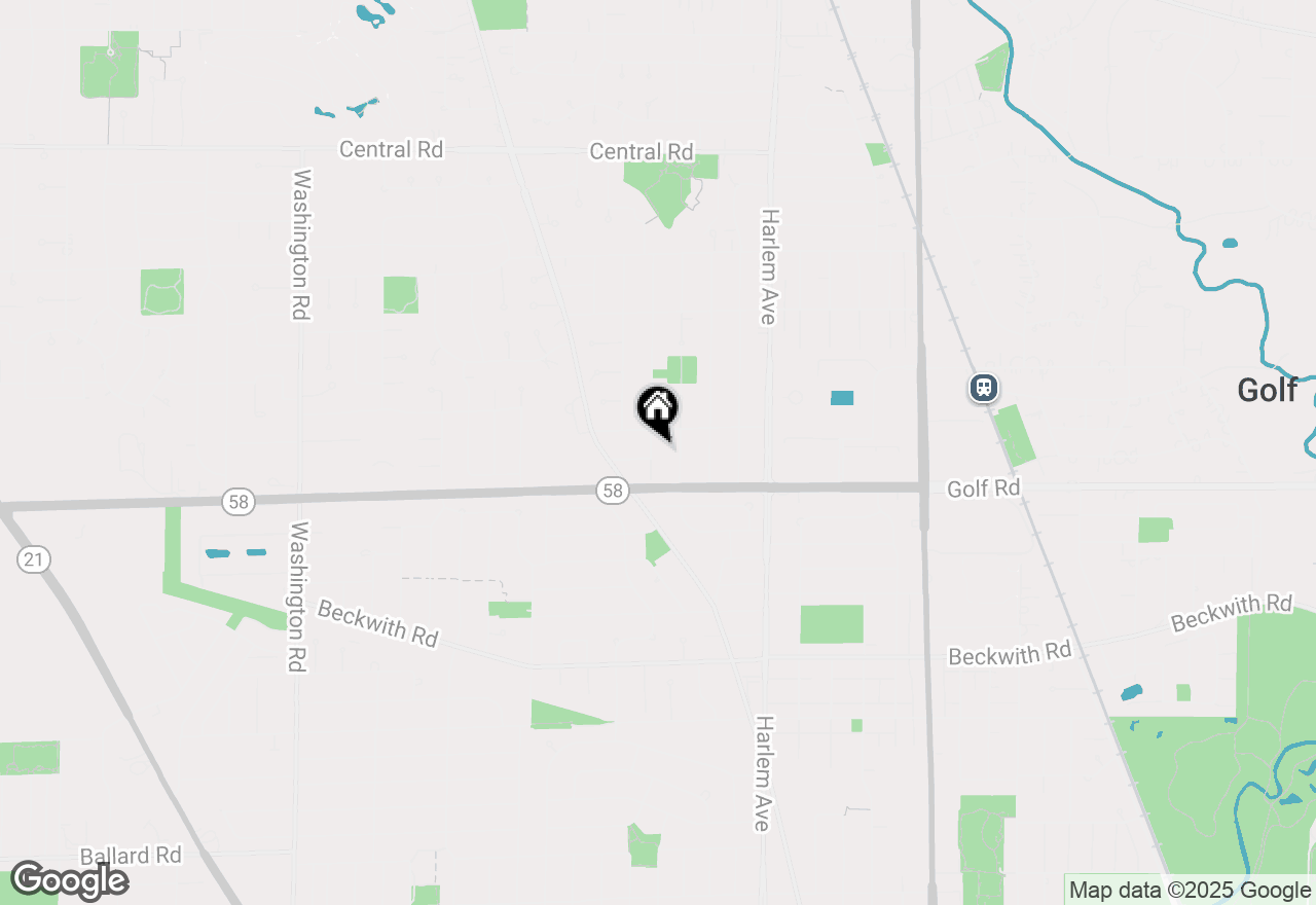 Map of 27 Elm Street, Glenview, IL 60025