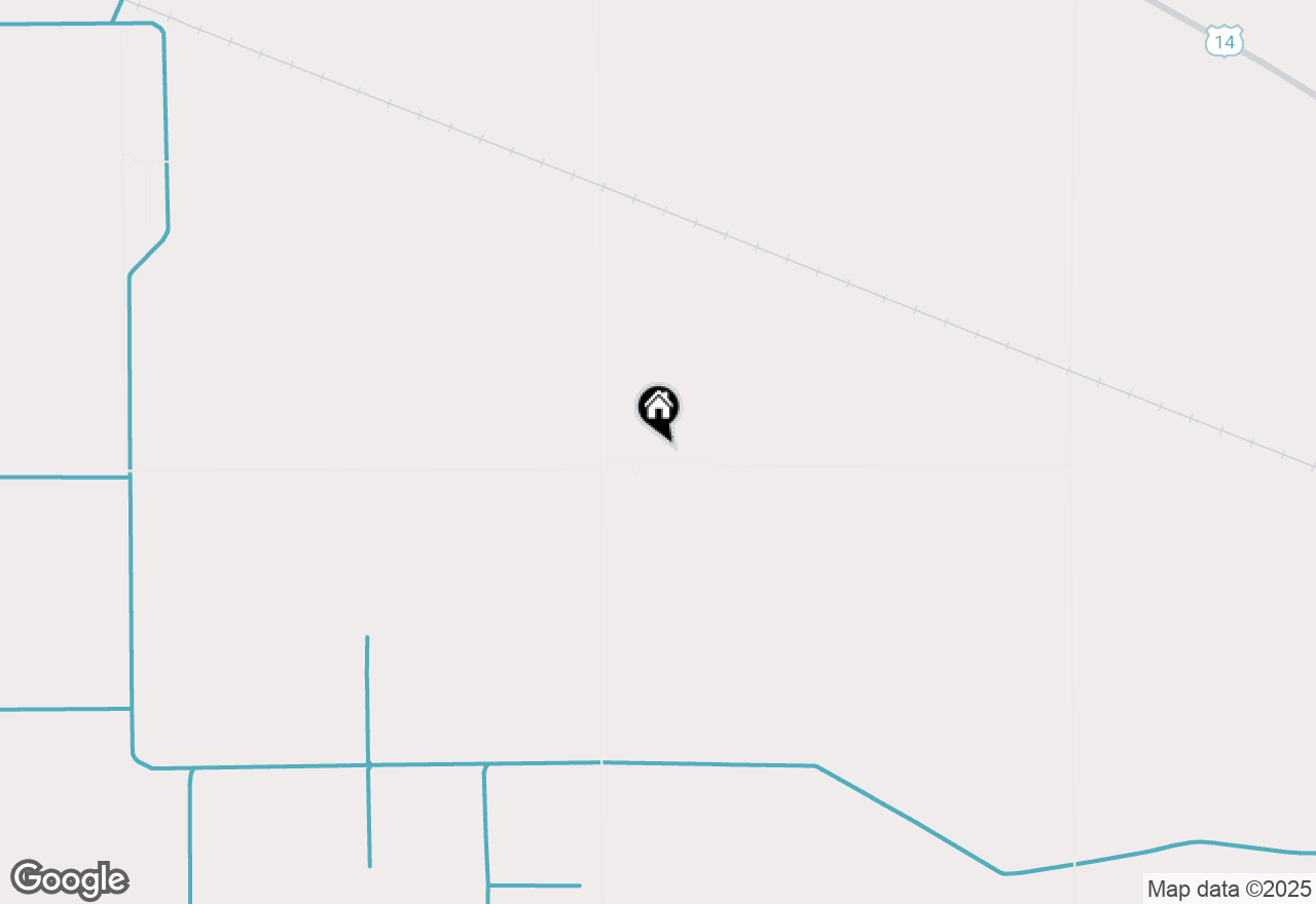 Map of 10930 W Weary Road, Evansville, WI 53536