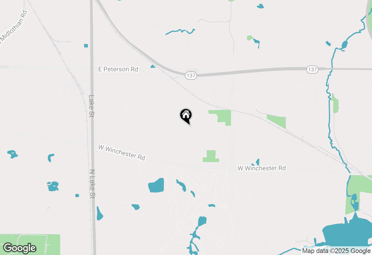 Map of 1712 Juliet Lane, Libertyville, IL 60048