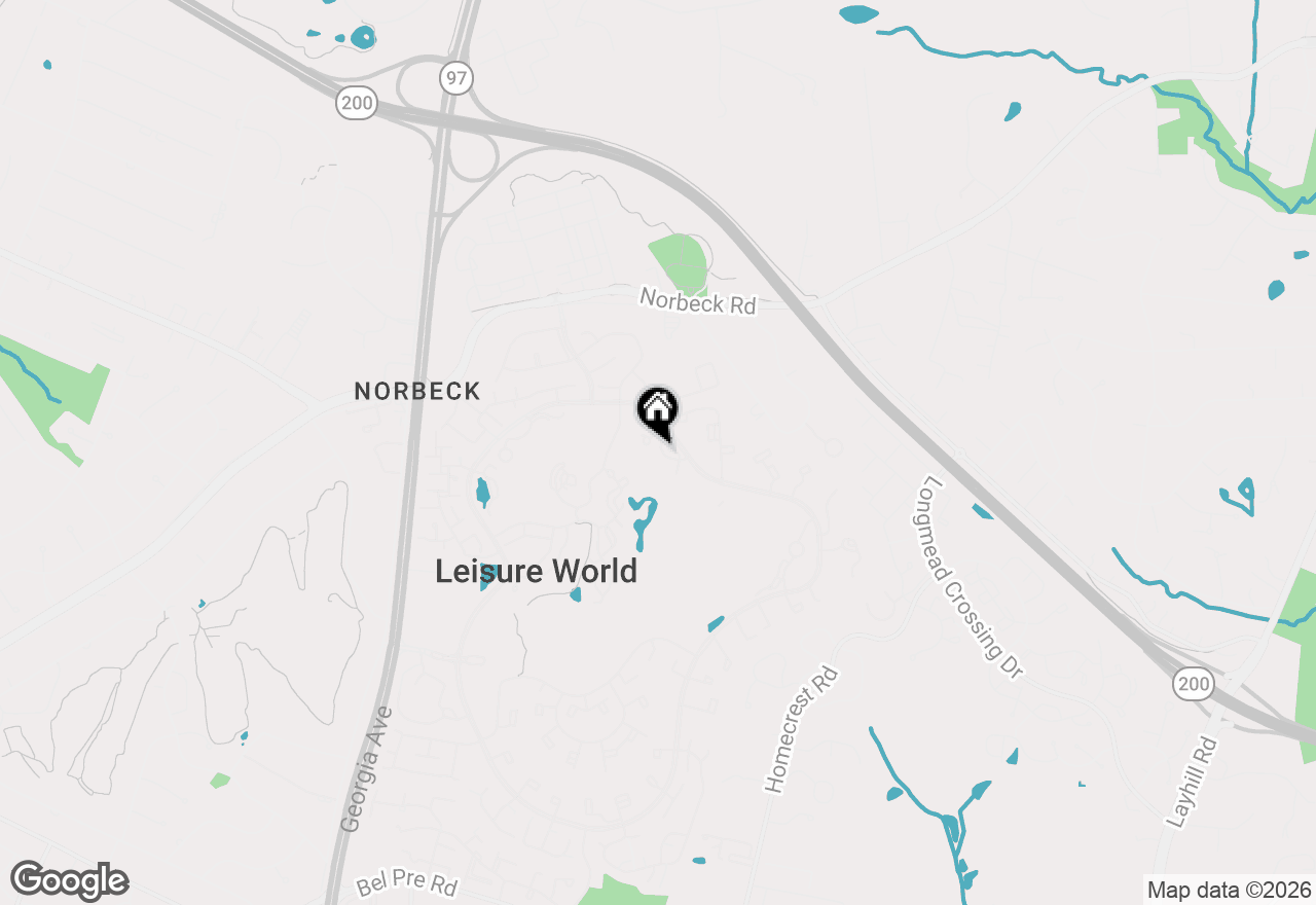 Map of 3200 N Leisure World Boulevard #111, Silver Spring, MD 20906