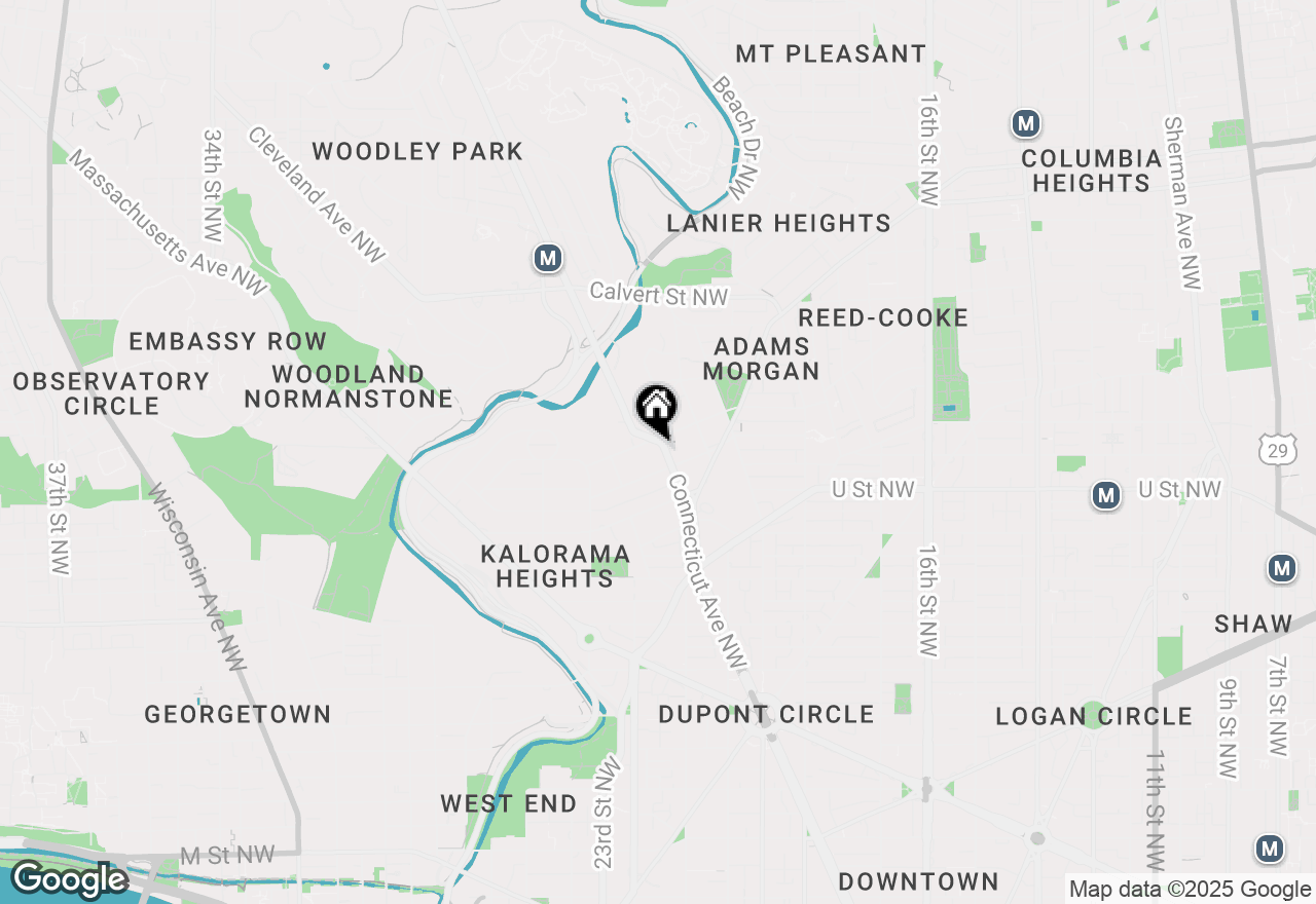 Map of 2126 Connecticut Avenue Nw #28, Washington, DC 20008