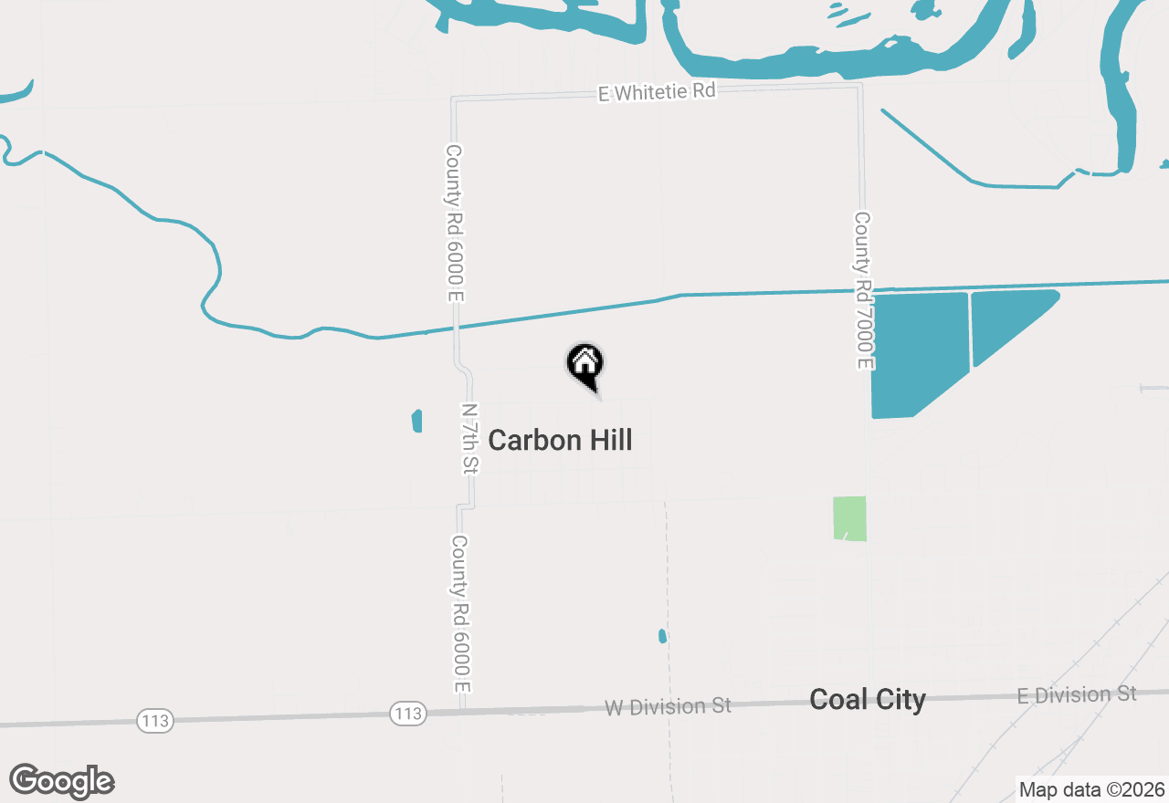 Map of 690 W Judson Street #3, Carbon Hill, IL 60416