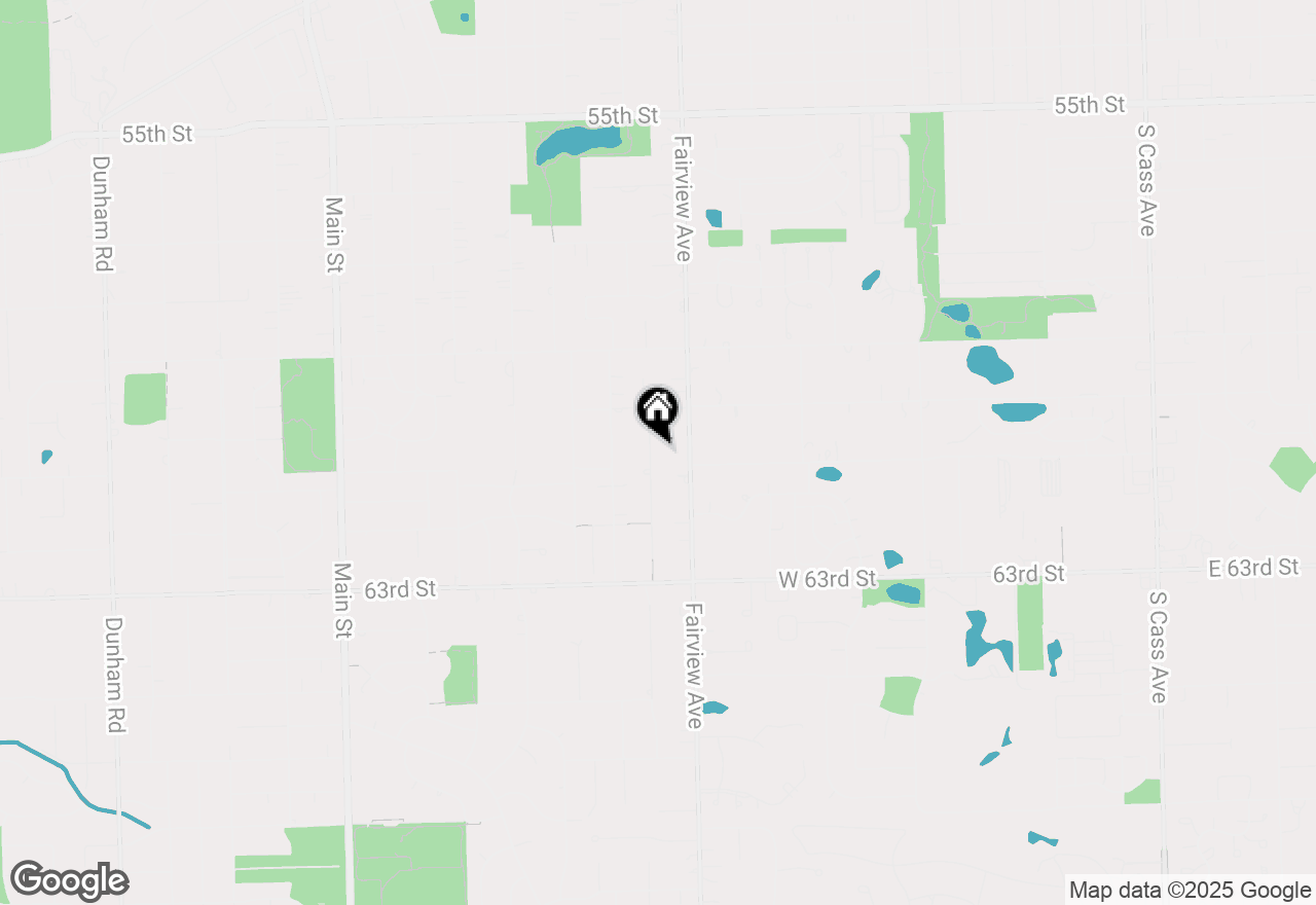 Map of 6029 Osage Avenue, Downers Grove, IL 60516